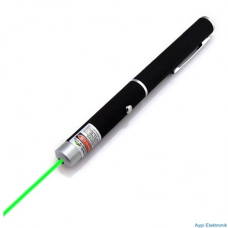 POWERMASTER PM-2552 2XAAA PİLLİ 4 BAŞLIKLI YEŞİL LASER POINTER - 2552