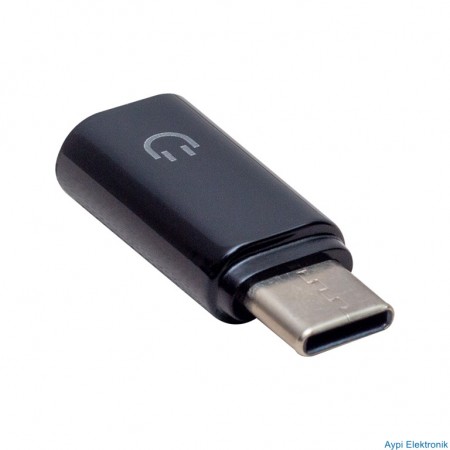 POWERMASTER KY-195 3.5 MM TO TYPE-C OTG APARAT - 3749