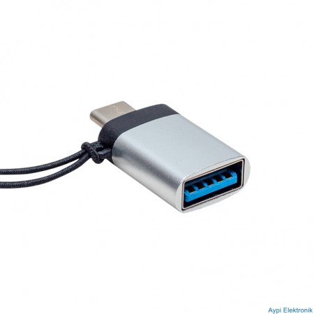POWERMASTER PM-3826 USB TYPE-C TO USB OTG ADAPTÖR - 3826