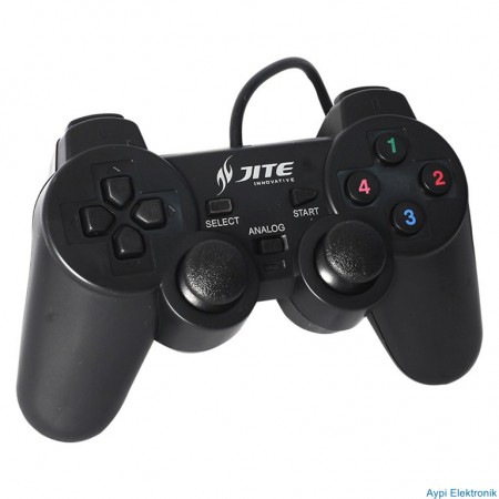 POWERMASTER HL-4274 USB GAME PAD JOYSTICK ÇİFT TİTREŞİMLİ ANALOG OYUN KOLU - 4274