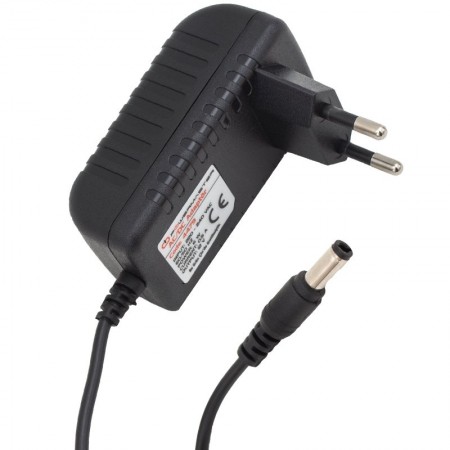 POWERMASTER PM-4479 12 VOLT 0,5 AMPER PLASTİK KASA PRİZ TİPİ ADAPTÖR 5.5*2.5 UÇ - 4479