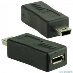 MİNİ USB ERKEK-MİCRO USB DİŞİ - 32268