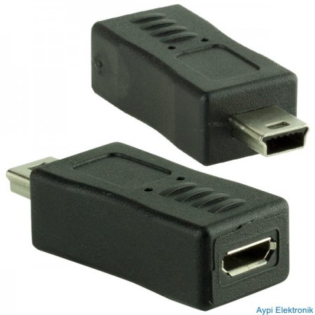 MİNİ USB ERKEK-MİCRO USB DİŞİ - 32268