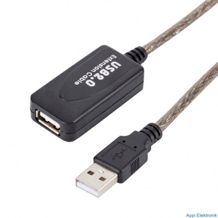 USB E-D UZATMA KABLOSU 5 METRE GÜÇ DESTEKLEMELİ  M:4493