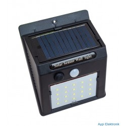 POWERMASTER PM-4528 SOLAR SENSÖRLÜ DUVAR TİPİ 20 LEDLİ DUVAR APLİK M 4528