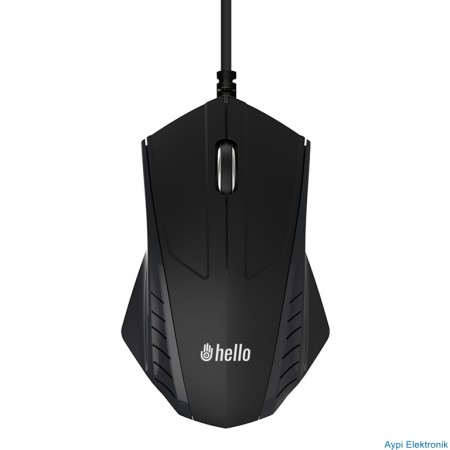 HELLO HL-4700 USB 1200 DPI KABLOLU OYUNCU MOUSE