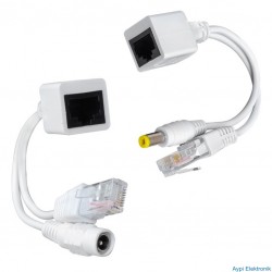 POWERMASTER IP KAMERA POE KABLOSU AKTİF POE SPLITTER DİŞİ POWER UÇ - 6063