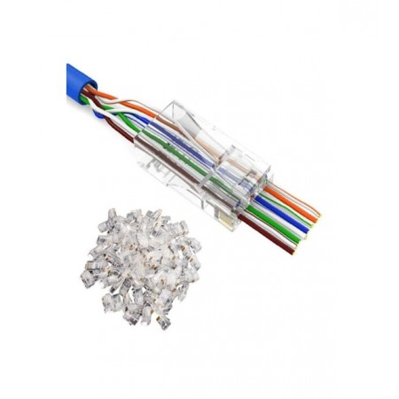 RJ45 CAT5 / CAT6  JACK       100 LÜ KAKET M:9876