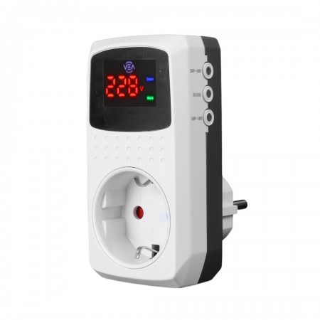 VEA VE-22393 16A 3520W TEKLİ DİJİTAL GÖSTERGELİ AKIM KORUMALI PRİZ M:22393