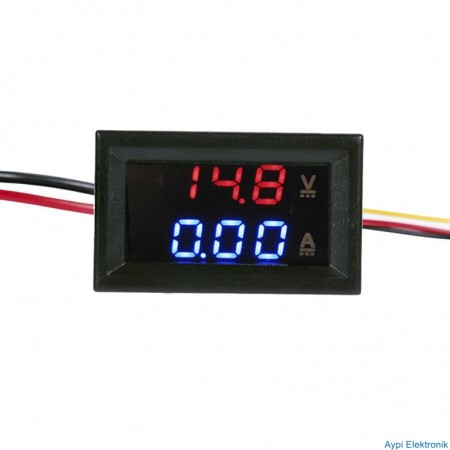 DC 5 -120 V 2 PİN DİJİTAL VOLTMETRE