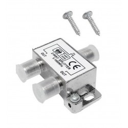 KABLO TV SİNYAL AYIRICI  2 Lİ  5-1000 MHZ SPLİTTER 1/2 M:24663