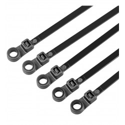 POWERMASTER PM-26328 DELİKLİ SİYAH KABLO BAĞI 3.6X200MM (100'LÜ PAKET) M: