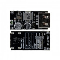 USB-A DC STEP DOWN GİRİŞ 6-32V ÇIKIŞ 5V TO Q.C3.0  5-13