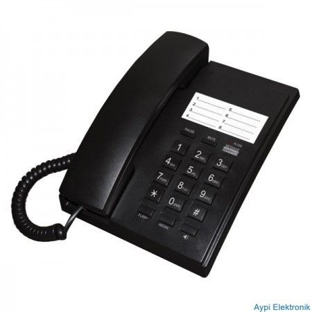 SKYTECH ST-361 KABLOLU EKRANSIZ TELEFON (SİYAH*BEYAZ) - 6777