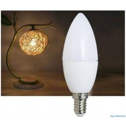 7 W E14 Ince Duy Beyaz Işık Buji AVİZE Led Ampul CATA CT-4079