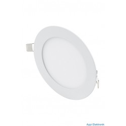 9 W 130 MM 6500 K SIVA ALTI BEYAZ SLIM LED PANEL CT-5146