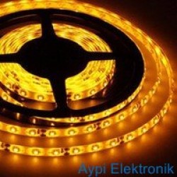 ŞERİT LED  İÇ MEKAN 1 METRE AMBER/SARI 240 LED CT 4538