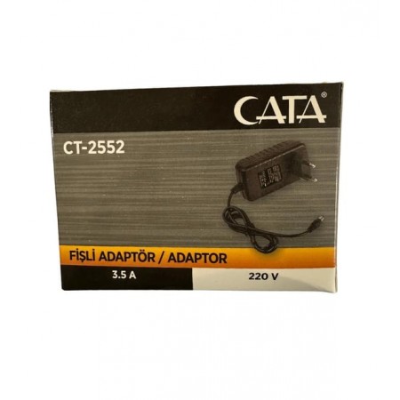 12 V 3.5 A  ADAPTÖR    CATA CT-2552