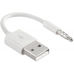İpod Shuffle 3. 4. 5. Nesil Uyumlu Usb Data Şarj Kablosu Usb