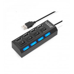 Usb Hub 4 Port Çoklayıcı Çoğaltıcı Işıklı
