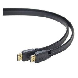 Yassı Flat Slim Hdmi Kablo Uyumlu 4k Full Hd 4k 60hz 2.0 Uyumlu 0.3M 30 CM