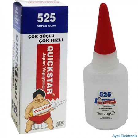 JAPON YAPIŞTIRICISI 20 GR QUICKSTAR 525 * CARTELL 911 - 10344