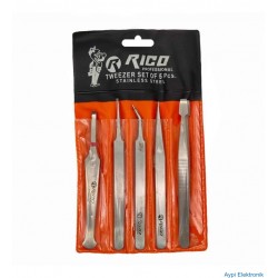 Rico Rc7782 Cımbız Seti 5 Parça Paslanmaz RC-7782