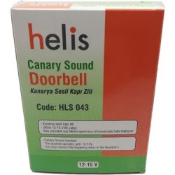 KAPI ZİLİ  KANARYA 12-15V HELİS