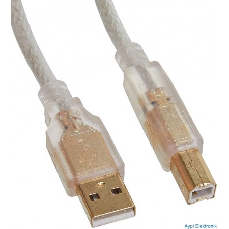 S-LINK SL-U2010 USB 2.0 10 METRE ŞEFFAF YAZICI KABLOSU - 2236
