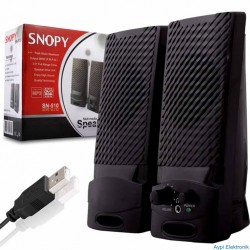 SNOPY SN-510 2.0 USB SİYAH SPEAKER - 10915