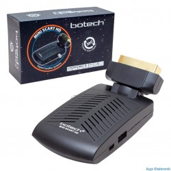 BOTECH MİNİ SCART + HDMI UYDU ALICISI 5370 CİP WİFİ ANTEN 17287 ÜRÜN KODU - 5499 BOTECH MİNİ SCART + HDMI UYDU ALICISI 5370 CİP WİFİ ANTEN 17287 ÜRÜN KODU - 5499