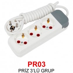 3 LÜ GRUP PRİZ 5 M