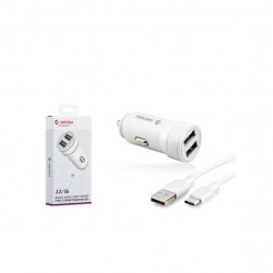 GENAX GNX017 TYPE-C 2USB ARAÇ ŞARJ SET 3.2A 15W N:GNX017