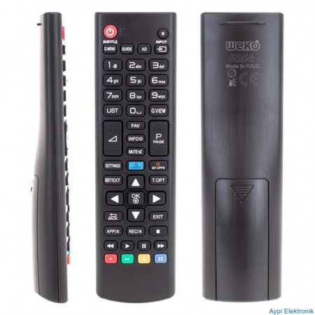 LG AKB73975761 Smart-3D Tuşlu Lcd Kumandası