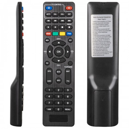 SUNGATE SUNPLUS ASTRA FALCON FULL HD TV ÖZELLİKLİ UYDU KUMANDASI (40129=6044) UKS54