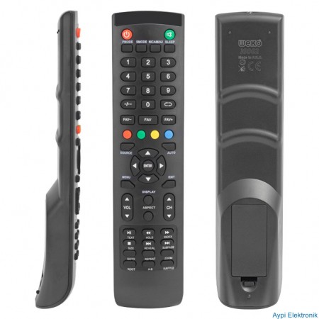 Arçelik-Beko Netflix-PIP Tuşlu Lcd Led Tv Kumandası